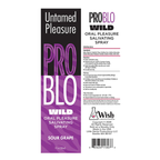 PROBLO Wild, Mouthwatering Salivating Spray, Sour Grape 1oz