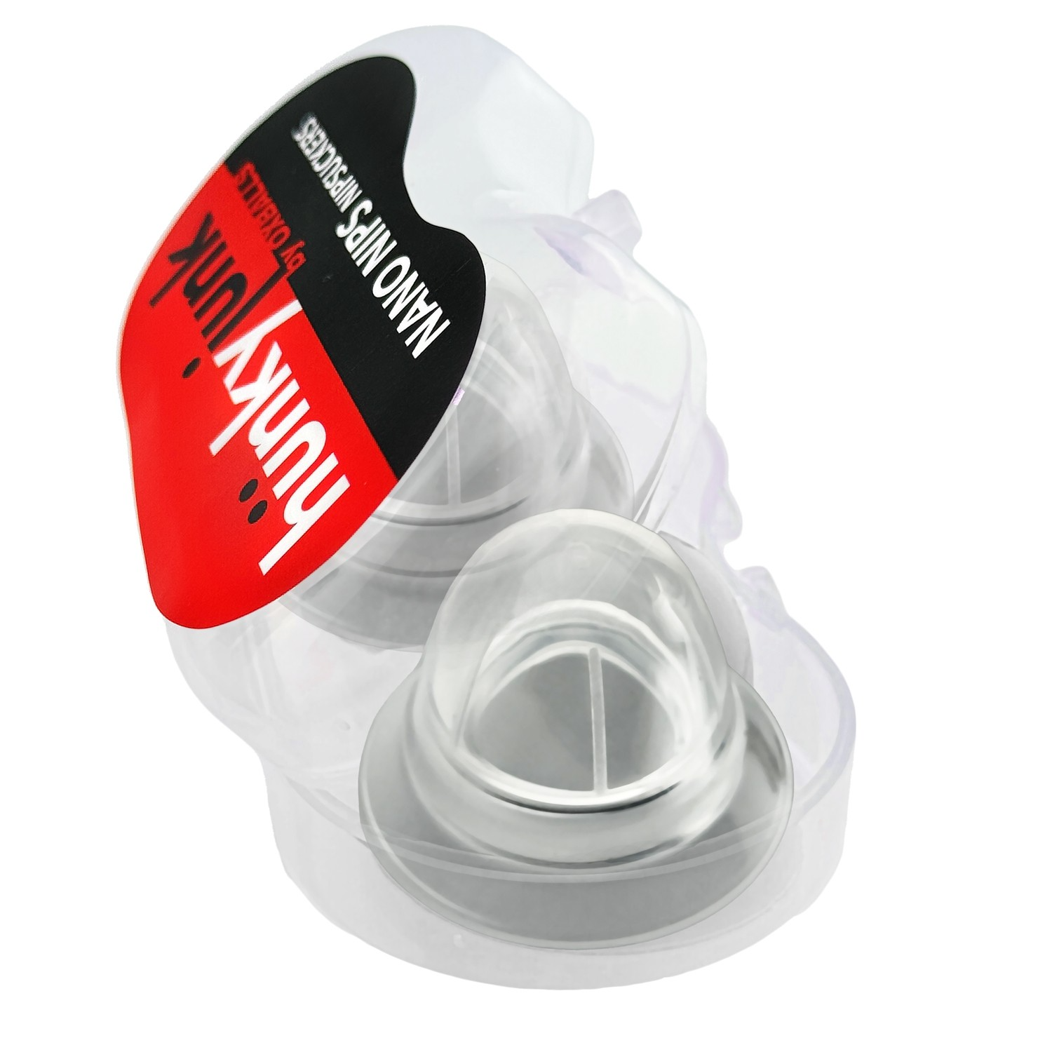 NANO NIPS “just the tip” nipple-nubs CLEAR SILICONE