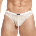 LACE KING Lace Bikini - White LXL