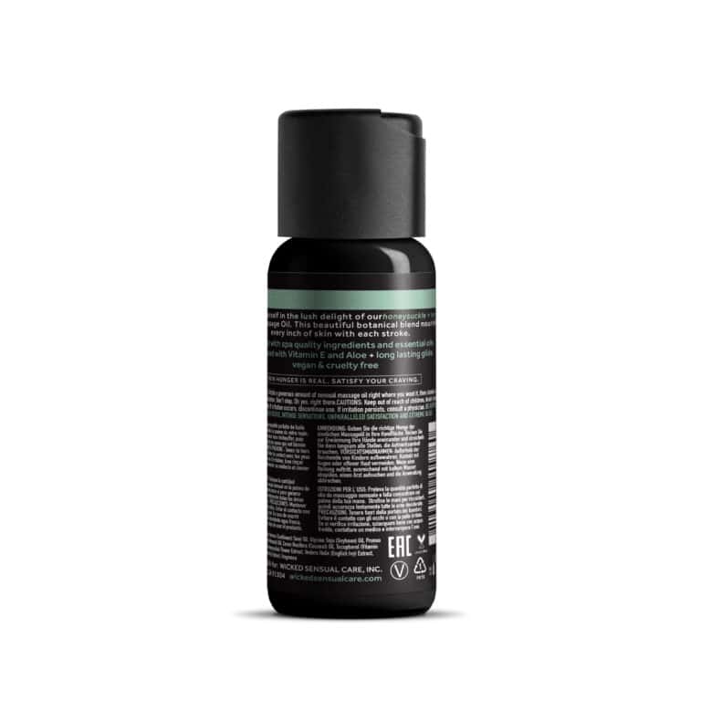 Honeysuckle + Ivy Sensual Massage Oil 4oz