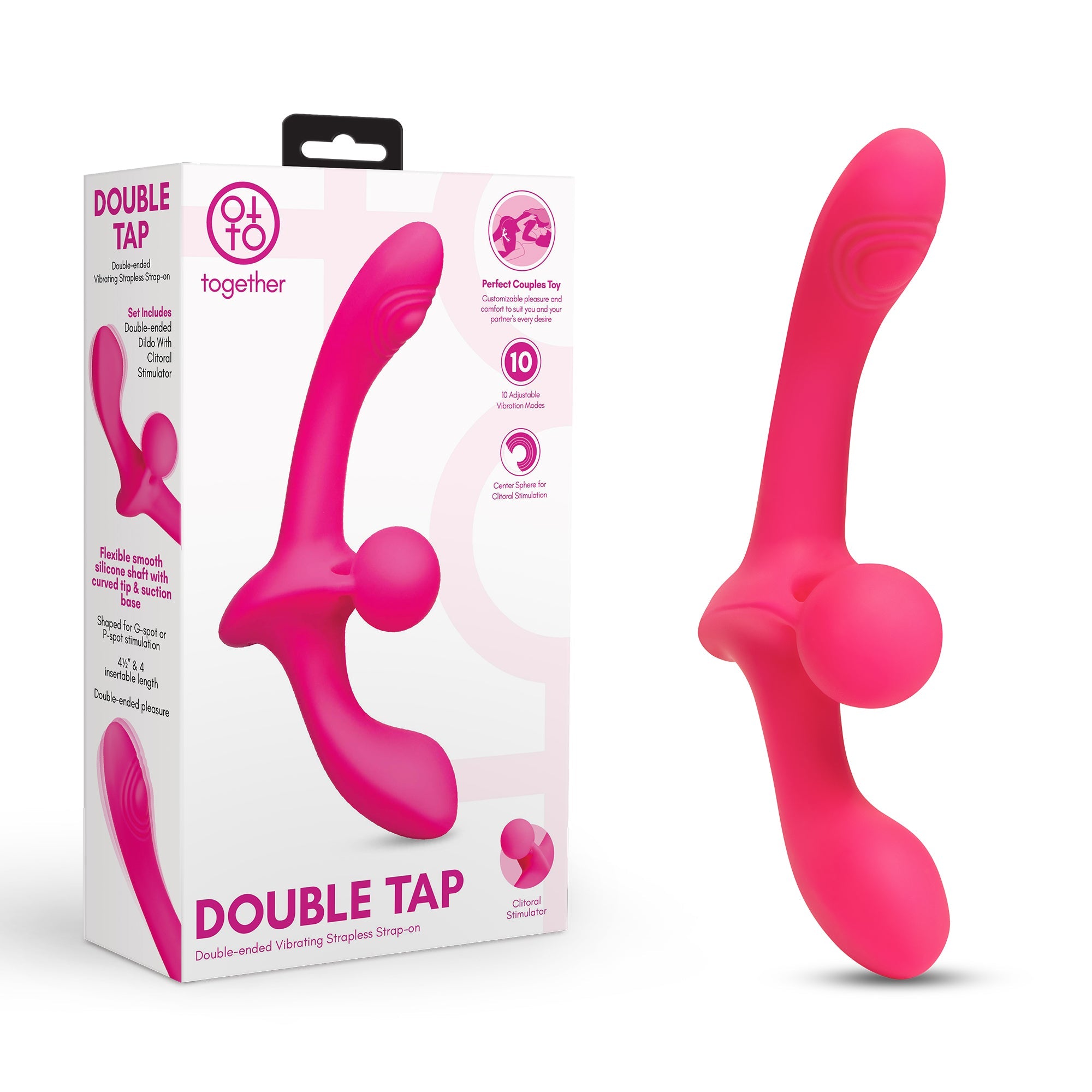 Together Toys Double Tap Dual-Ended Vibrator