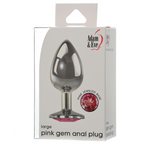 Adam & Eve Pink Gem Anal Plug Large