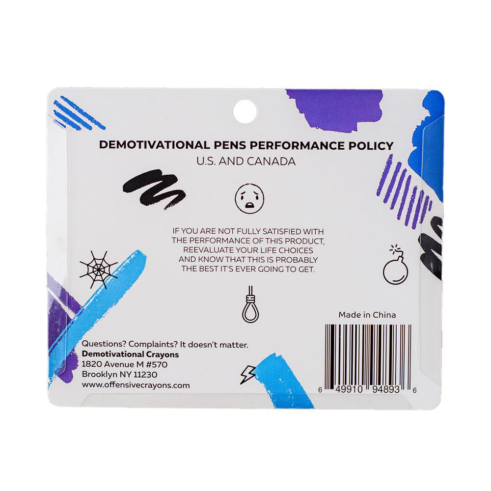 Demotivational Pens - 5 pack