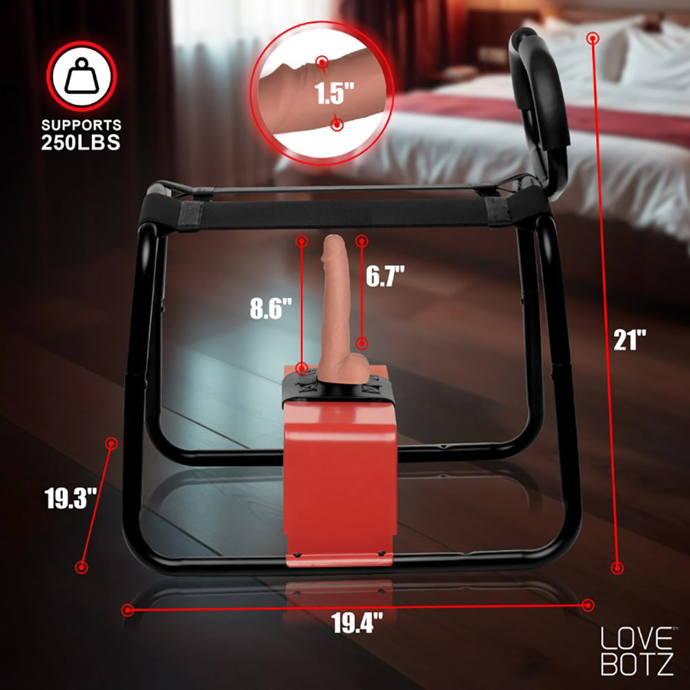Bangin' Bench with Thrusting & Vibrating Dildo