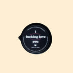 I F*cking Love You - Naughty Mini Massage Pour Spout Tin Candle 2oz/57g