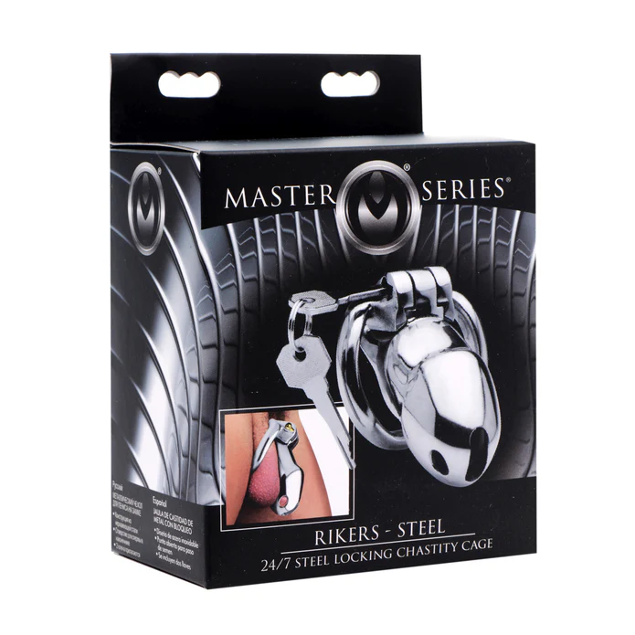 Rikers Stainless Lockng Chastity Cage