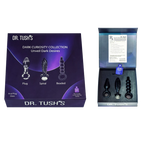 Dark Curiosity Set – All-Glass Anal Plug Trio