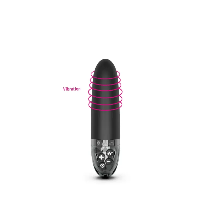 Mystim Sleak Freak eStimVibrator, Black