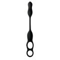 Hyper Thrusting and Vibrating Anal Plug with C-Ring