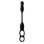 Hyper Thrusting and Vibrating Anal Plug with C-Ring