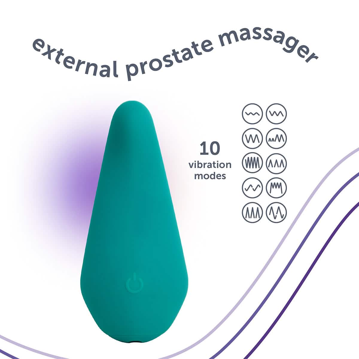 plusOne® External Vibrating Prostate Massager