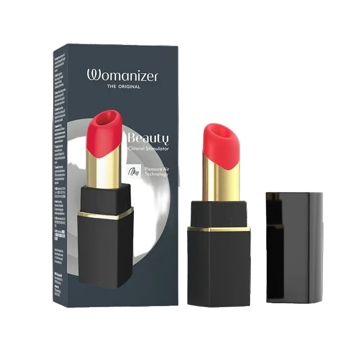 Womanizer Beauty Air-Pulse Clitoral Stimulator – Black and Gold
