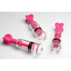 MAXtwist Clit & Nipple Triple Sucker Set - Pink
