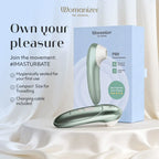 Womanizer Pro -Sage Green Clitoral Stimulator.
