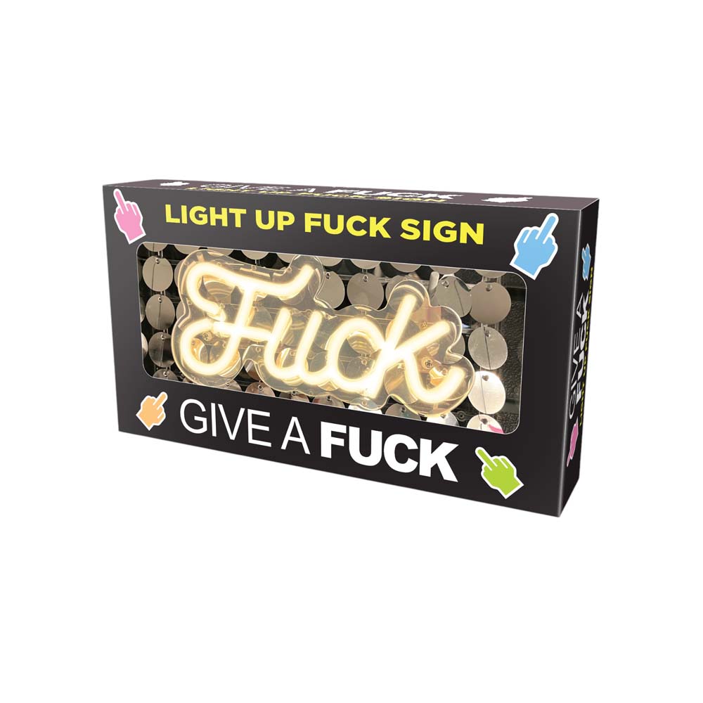 Light up Fuck Neon Sign