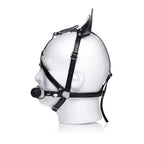 Dark Horse Pony Head Harness with Silicone Bit