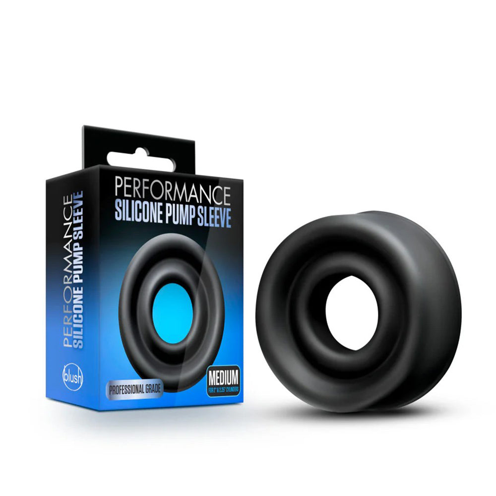 Performance - Silicone Pump Sleeve - Medium - Black