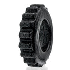 Plushy Single Ring Black Mica