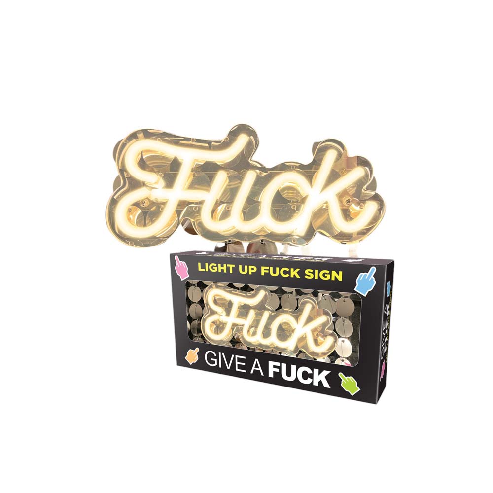 Light up Fuck Neon Sign