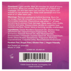 MOOD CANDLES Pheromone Soy Massage Candles Strawberry & Champagne 4oz | 113g