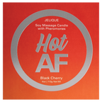 MOOD CANDLES Hot AF - Pheromone Massage Candle Black Cherry 4oz | 113g