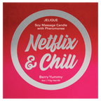 MOOD CANDLES Netflix & Chill - Pheromone Massage Candle Berry Yummy 4oz | 113g