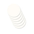 Refills 2.5" Circle 3 Pair Double Stick*