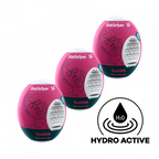 Masturbator Egg 3er Set (Bubble) Violet