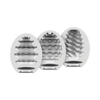 Masturbator Egg 3er Set (Riffle, Bubble, Fierce) Assorted