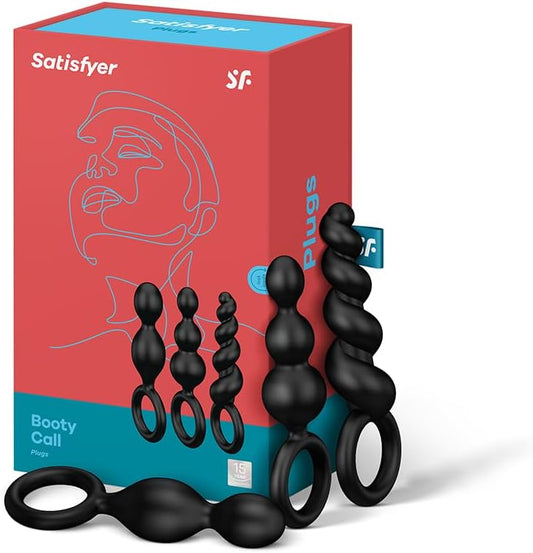 Booty Call (set of 3) (Black) - black