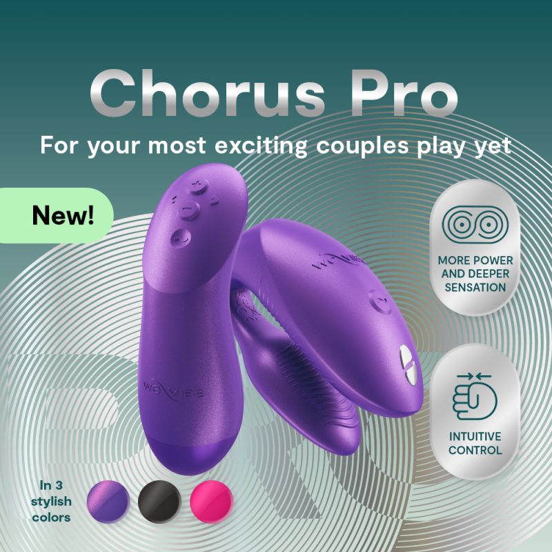 We-Vibe Chorus Pro Satin Black